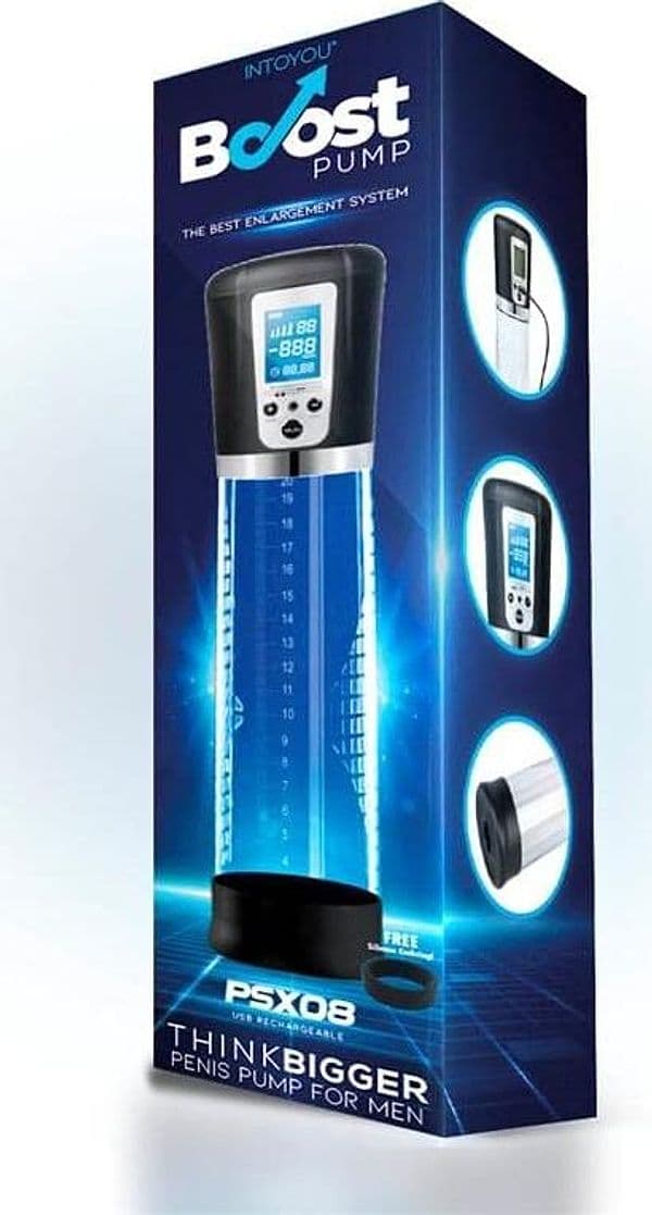 Boost PSX08 pompa per il pene automatica potenziamento ingrandimento allenamento - 6
