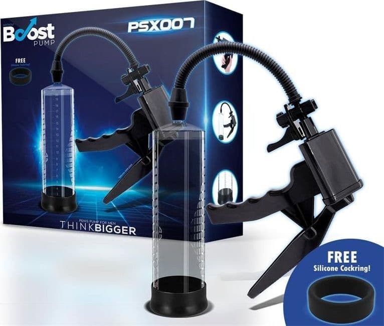 Boost pump PS007 pompa per il pene potenziamento ingrandimento allenamento - 5