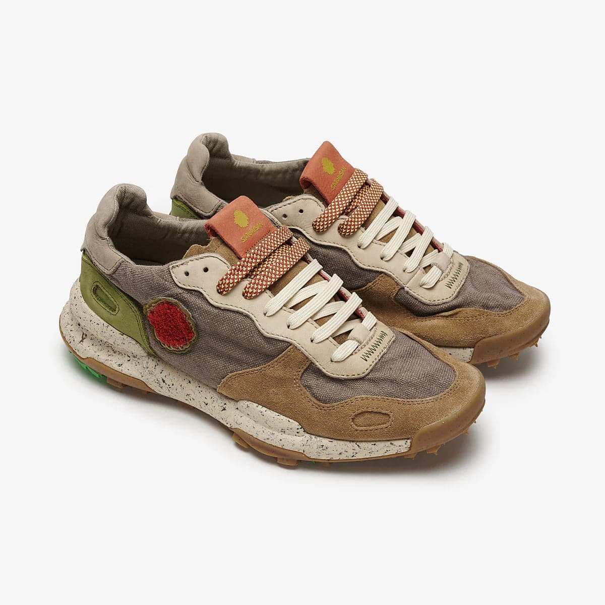 Sneakers Satorisan Chacrona Linen Olive - 2