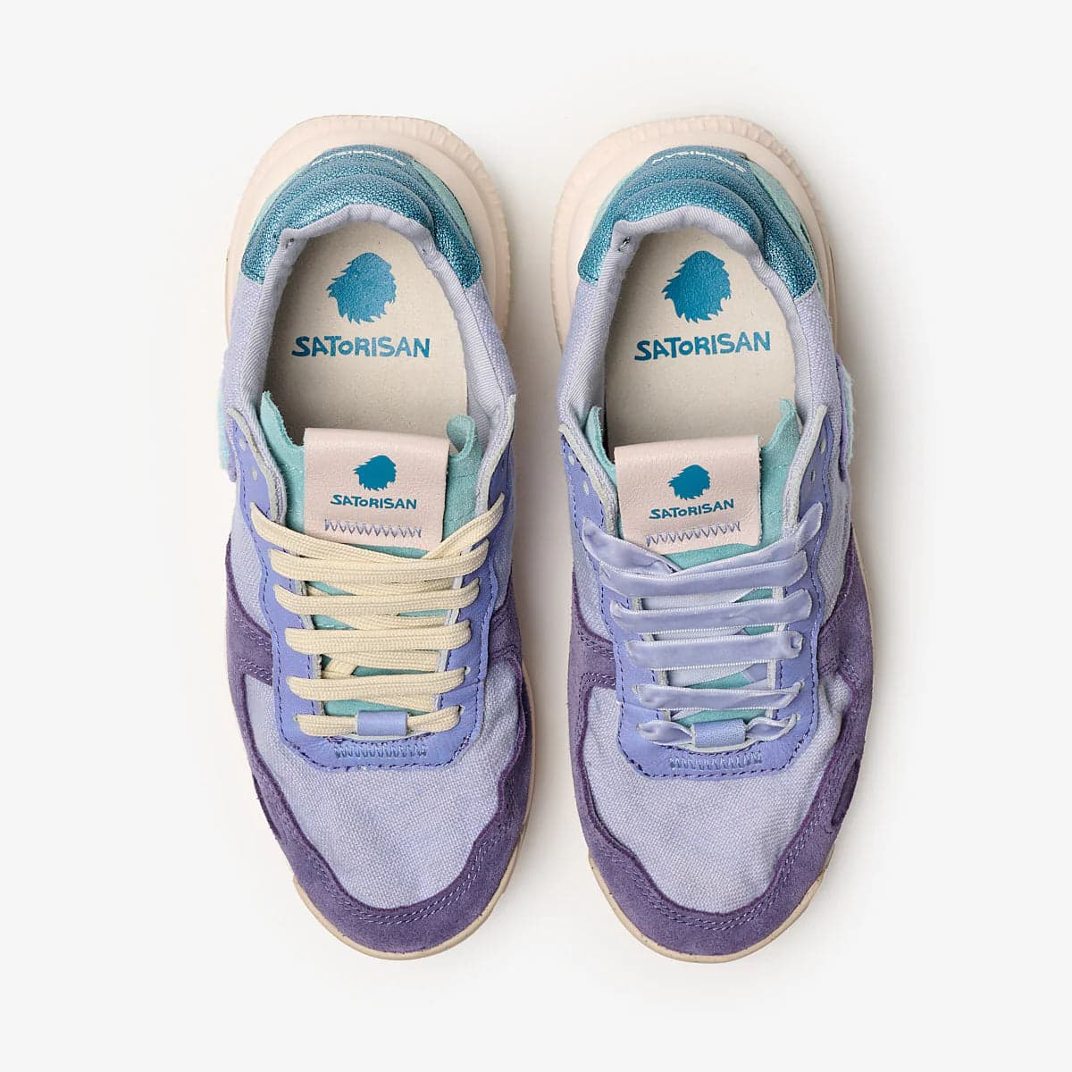 Sneakers Satorisan Chacrona Linen Blue - 2