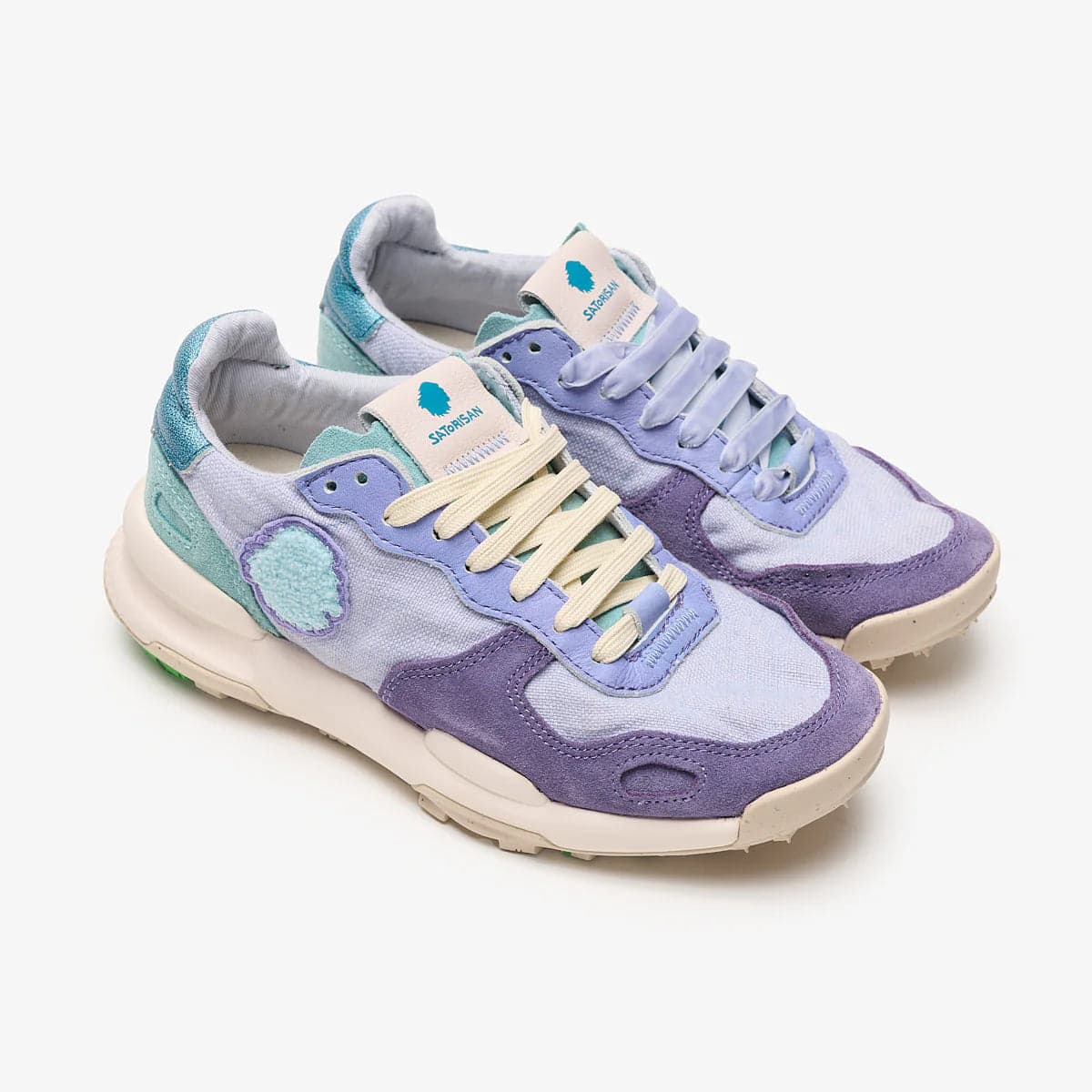 Sneakers Satorisan Chacrona Linen Blue - 3
