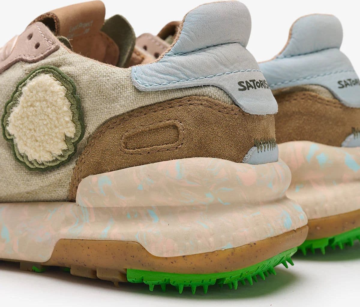 Sneakers Satorisan Chacrona Linen Grey - 6
