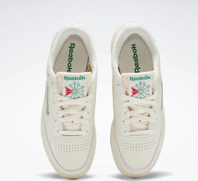 Sneakers Reebook Club C 85 Vintage chalk white green in Ginevra Glad Store - Genova, commercioVirtuoso.it