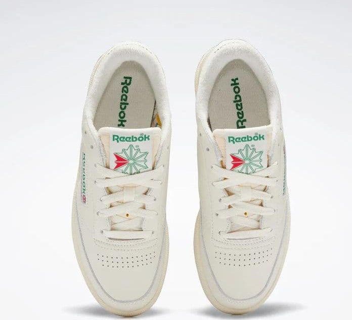 Sneakers Reebook Club C 85 Vintage chalk white green in Ginevra Glad Store - Genova, commercioVirtuoso.it