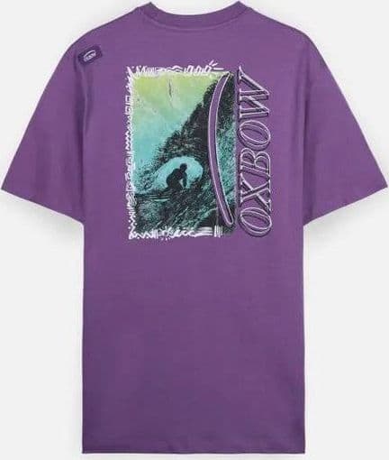T Shirt Oxbow Cave purple in Ginevra Glad Store - Genova, commercioVirtuoso.it