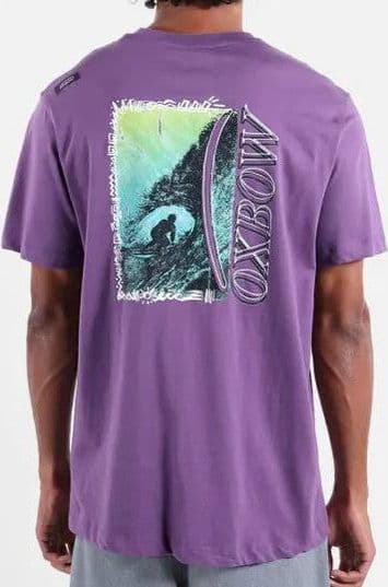T Shirt Oxbow Cave purple in Ginevra Glad Store - Genova, commercioVirtuoso.it