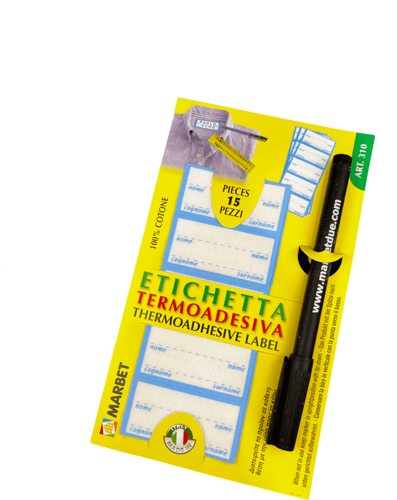 Etichette marcabiancheria termoadesive - 3