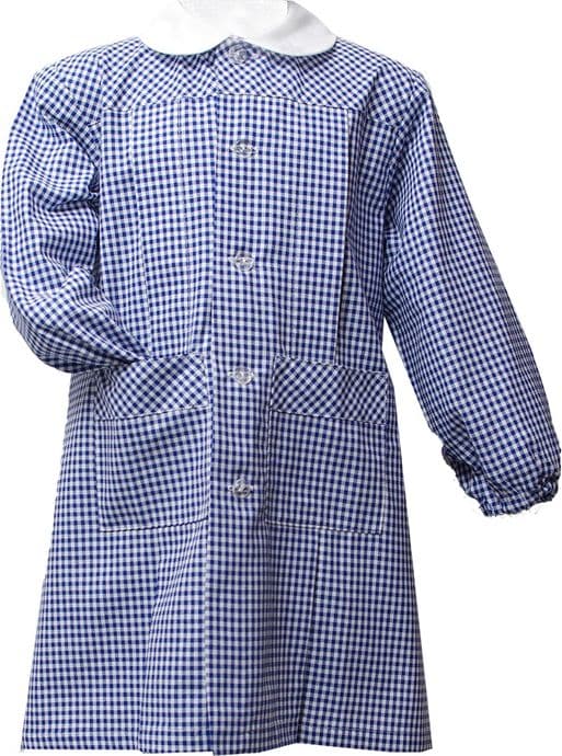 Grembiule asilo quadretti puro cotone Giovanni - 33