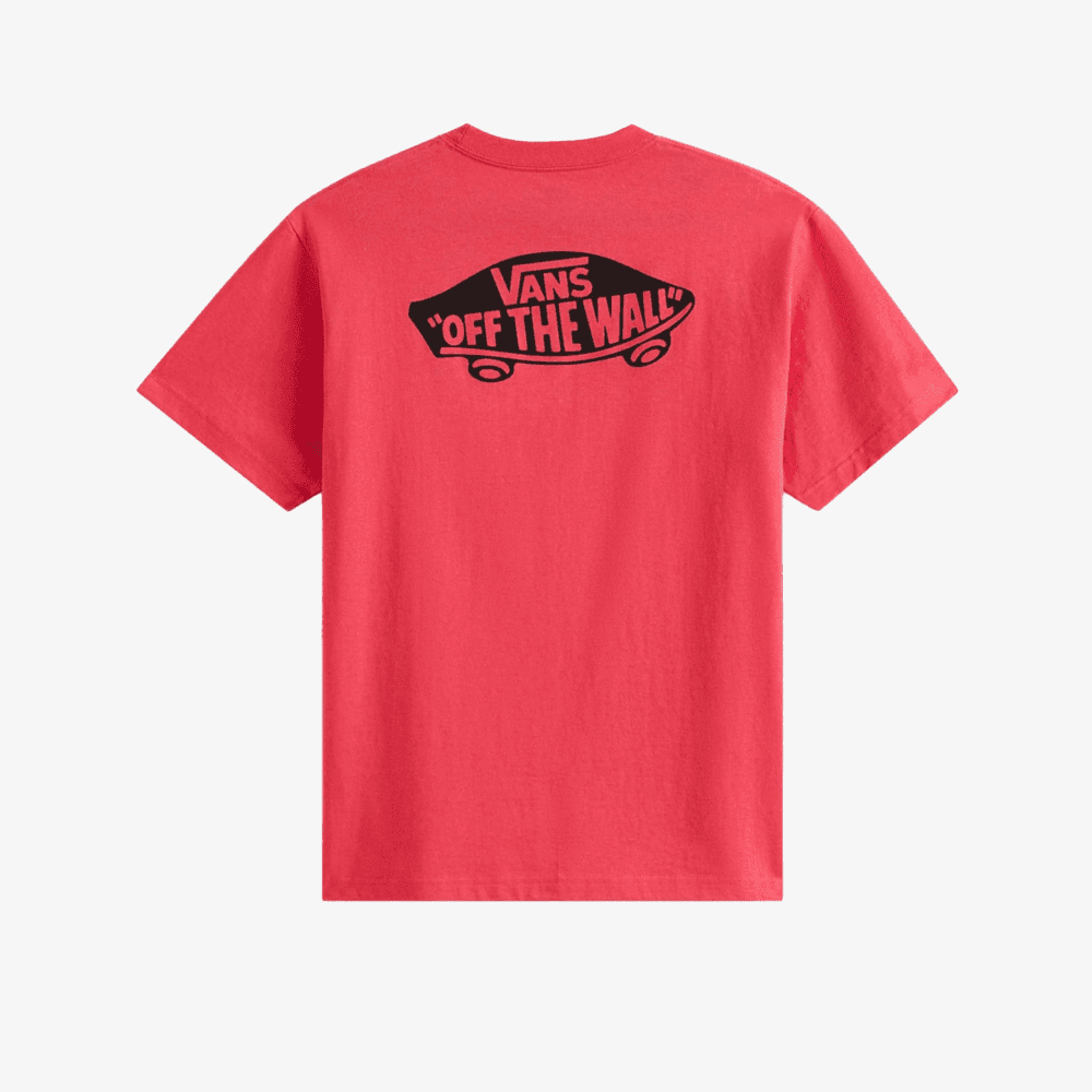 T-shirt Vans Double Standard Red - 4