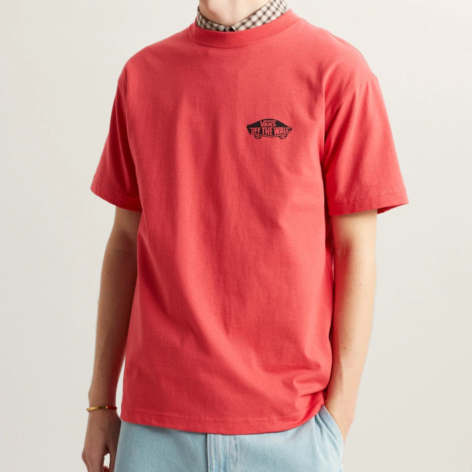 T-shirt Vans Double Standard Red - 2