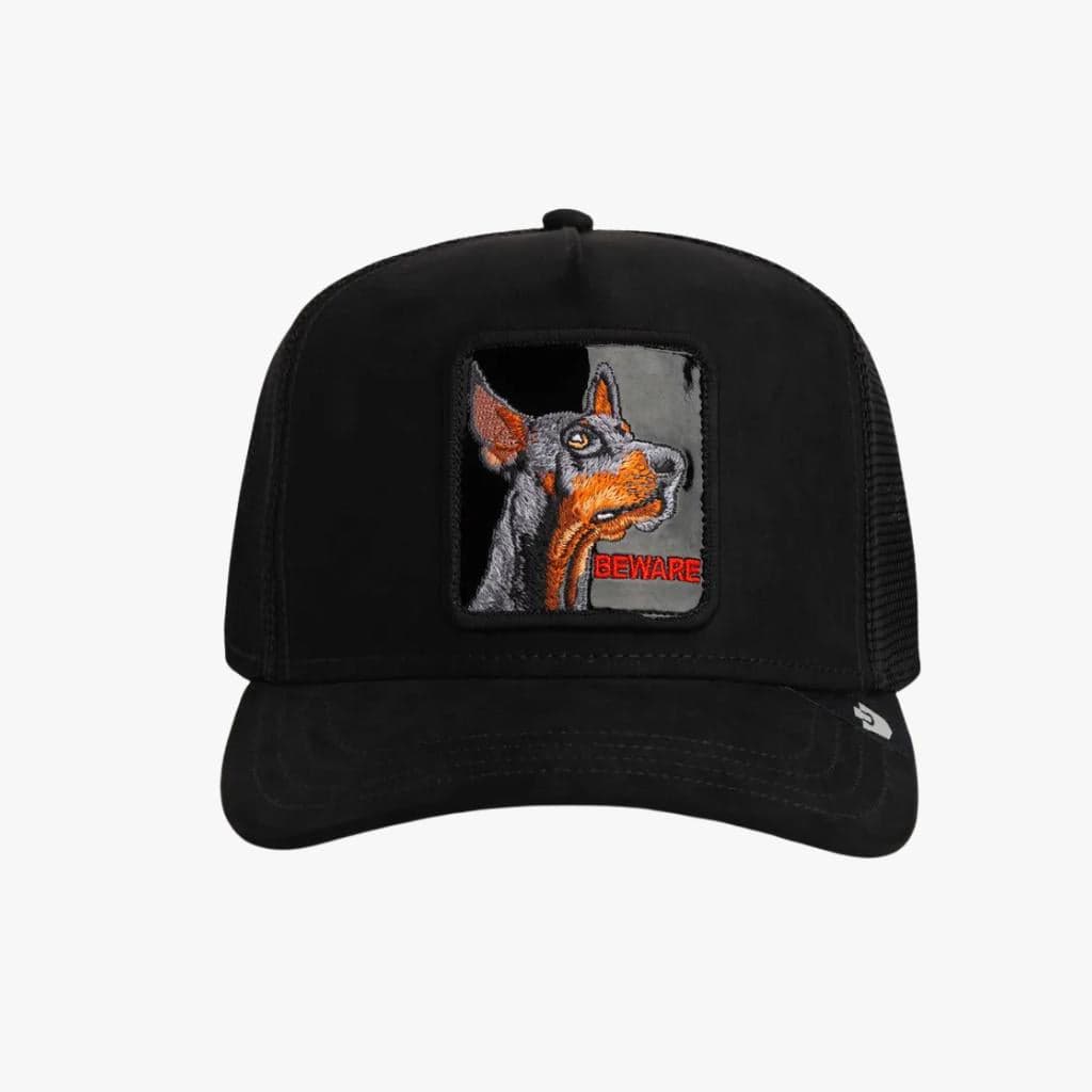 Cappello  Goorin Bros Beware Doberman  Total Black - 3