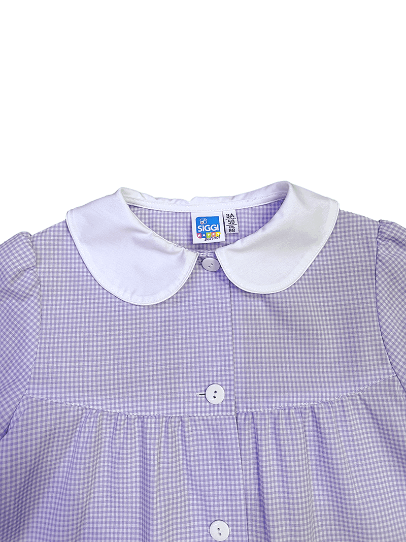 Grembiule asilo quadretti bambina Annalisa Siggi - 10