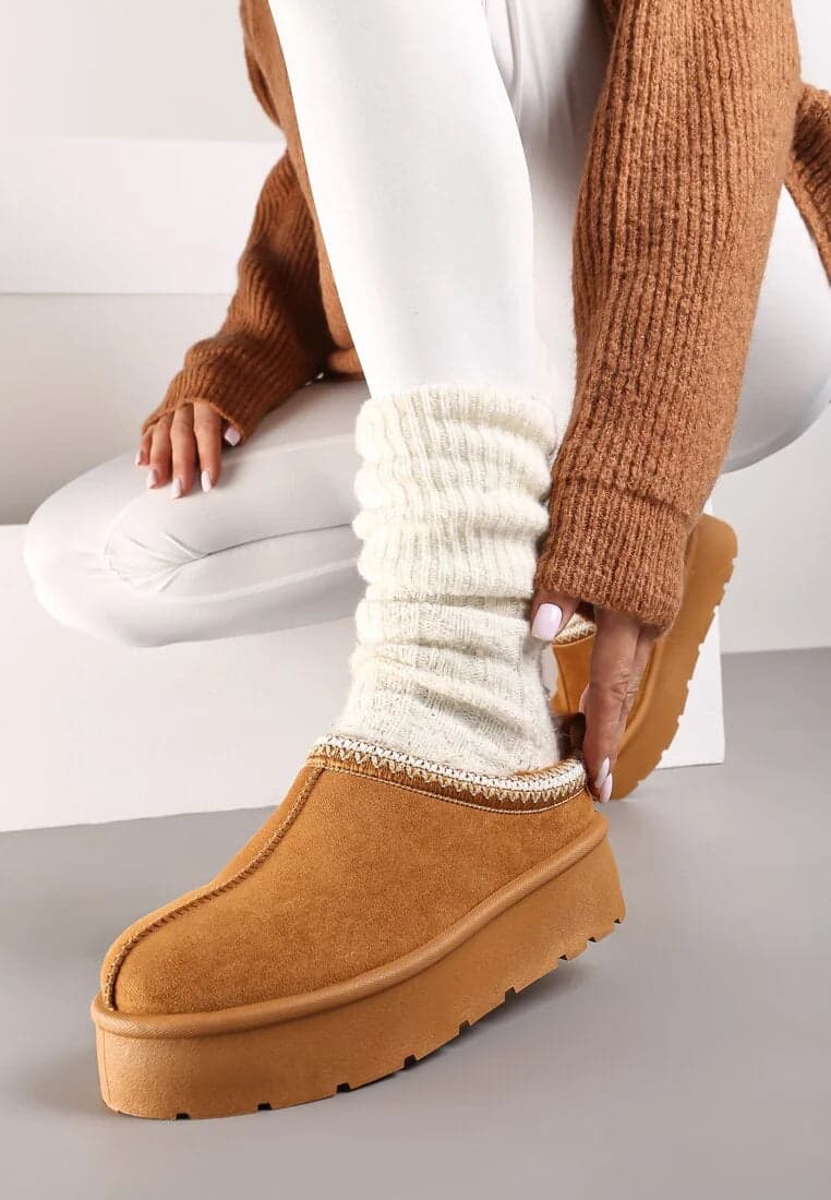HALLEY - CIABATTA SABOT CON PELLICCIA E ZEPPA - 39