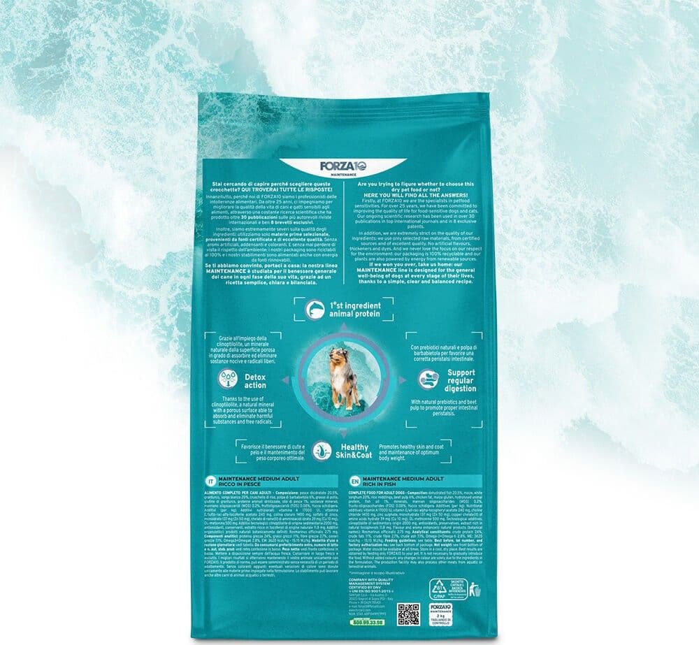 Forza 10 Maintenance cane Medium Adult pesce 12 kg - 2