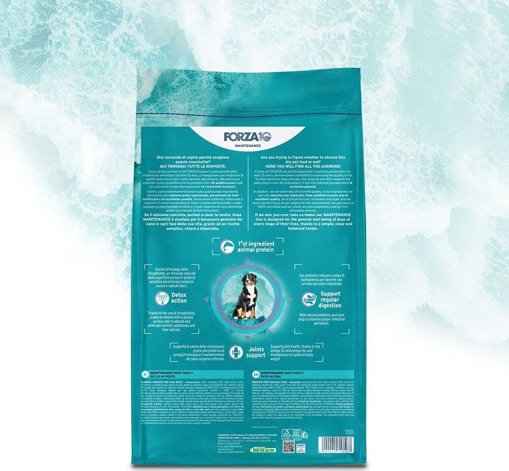 Forza 10 Maintenance cane Maxi Adult pesce 12 kg - 2