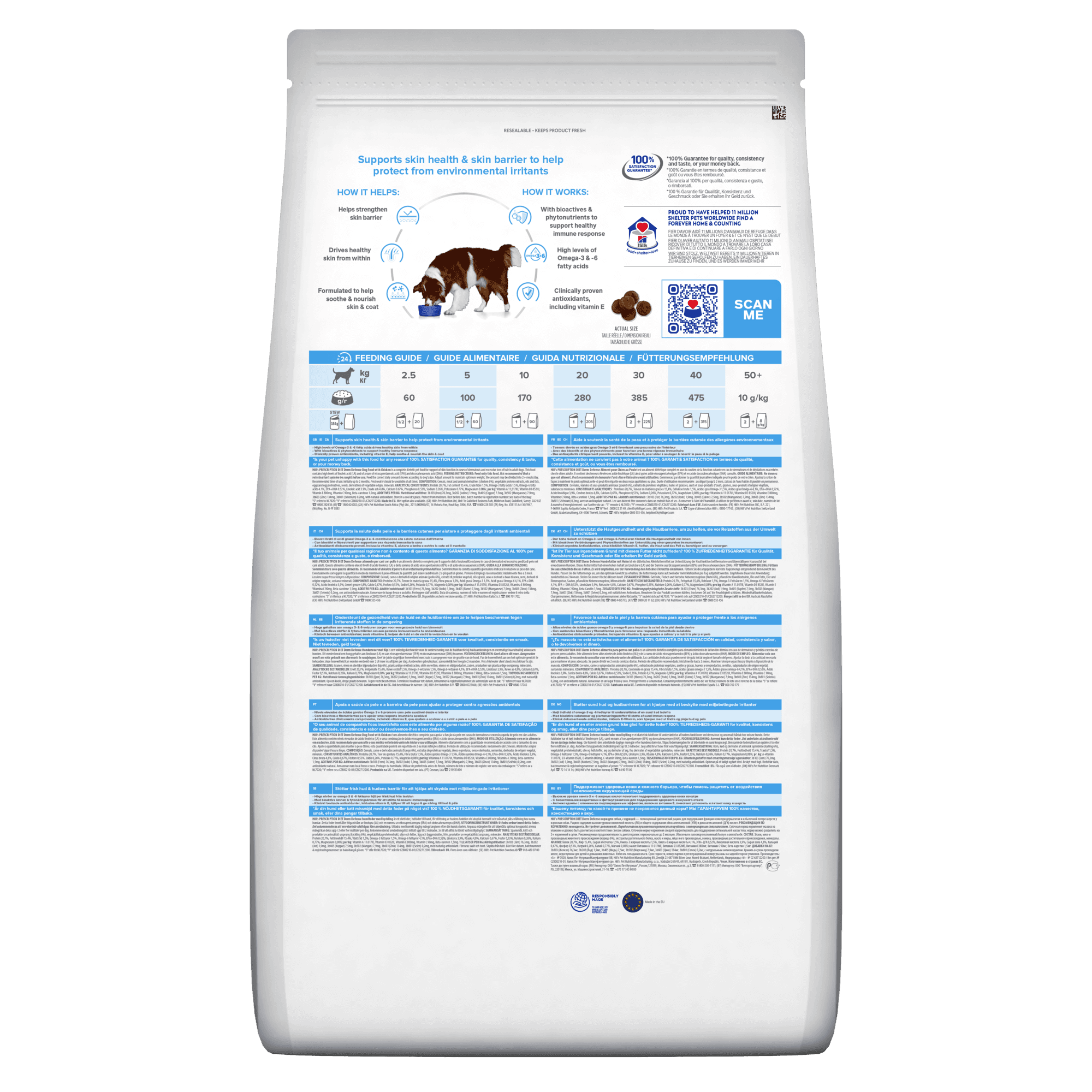 Hill's Prescription Diet Derm Defense secco Cani Adulti pollo - 2