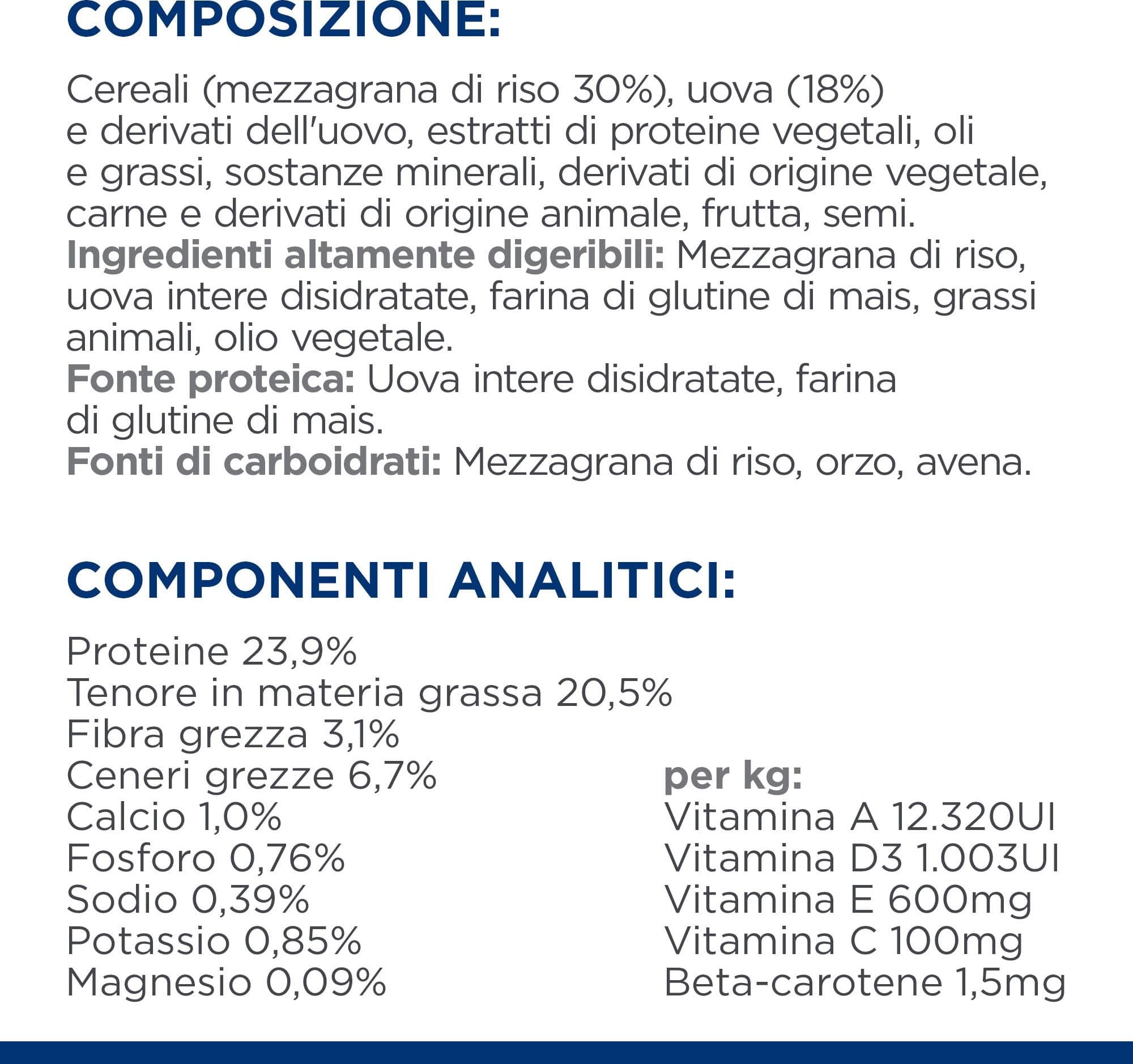 Hill's Prescription diet Digestive Care Sensitive secco Cani Adulti uova e riso - 10
