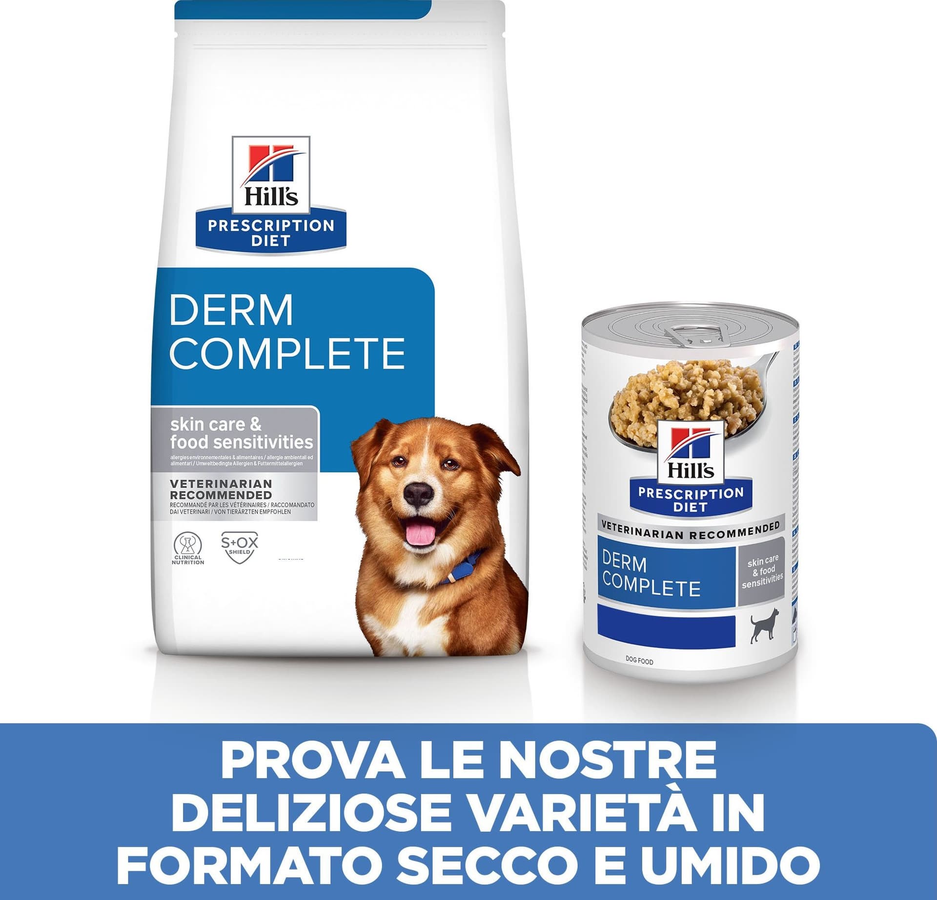 Hill's Prescription Diet Derm Complete umido Cani Adulti 370 gr - 10