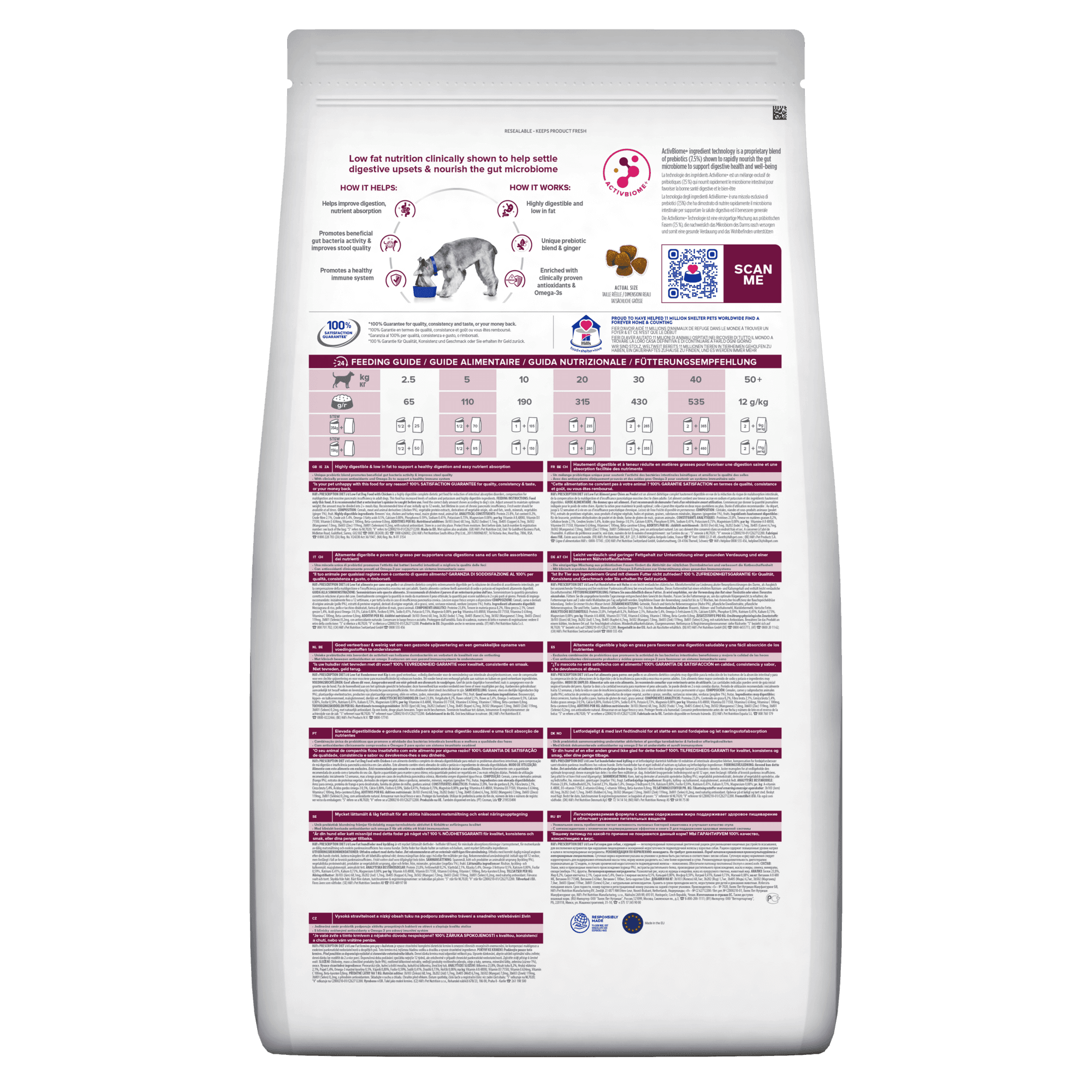 Hill's Prescription Diet Digestive Care Low Fat secco Cani Adulti pollo - 2