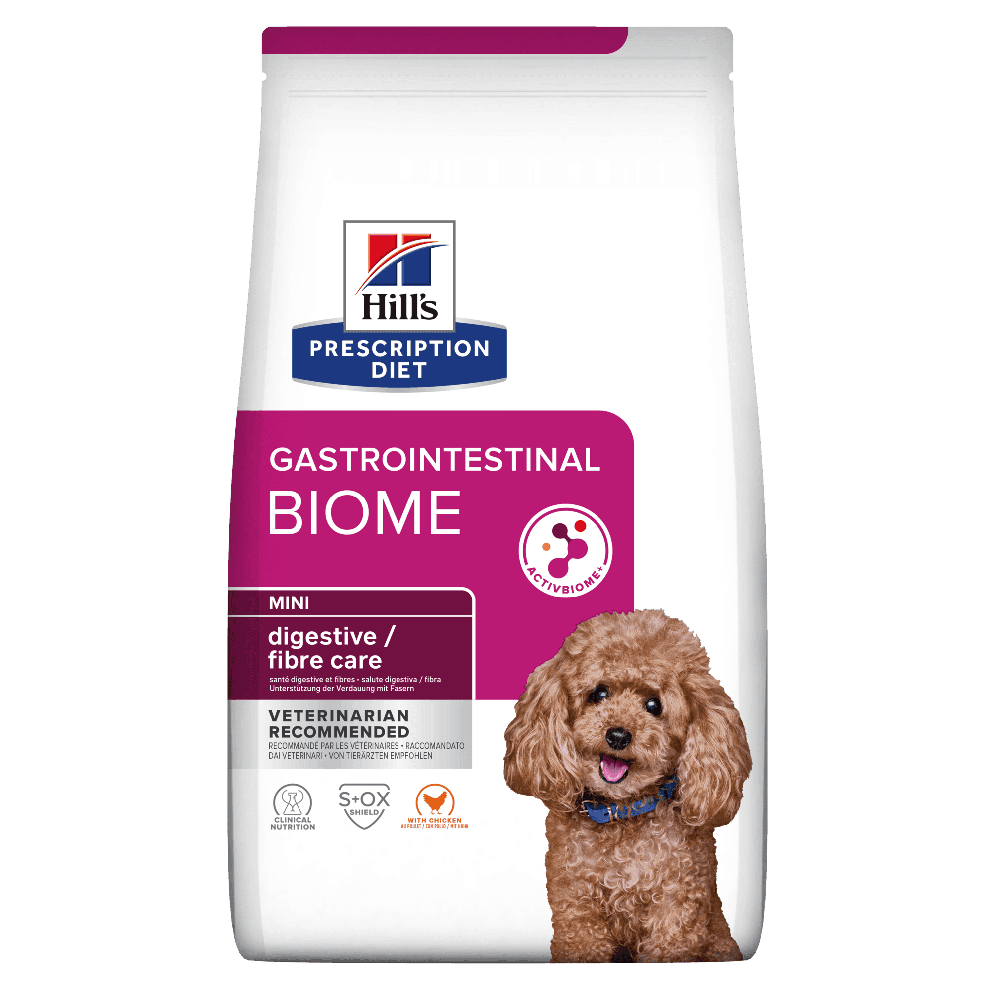 Hill's Prescription Diet Gastrointestinal Biome secco Cani Adulti Mini pollo