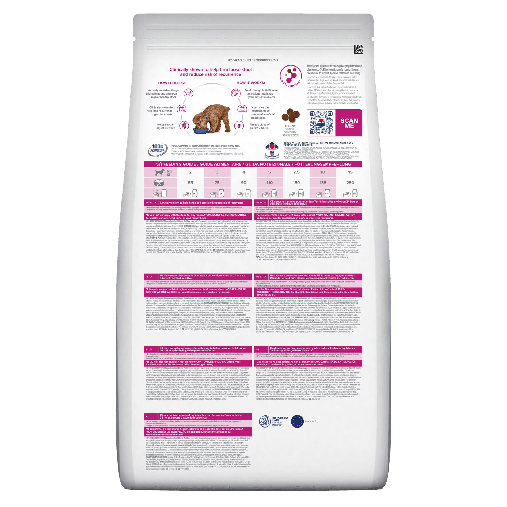 Hill's Prescription Diet Gastrointestinal Biome secco Cani Adulti Mini pollo - 2