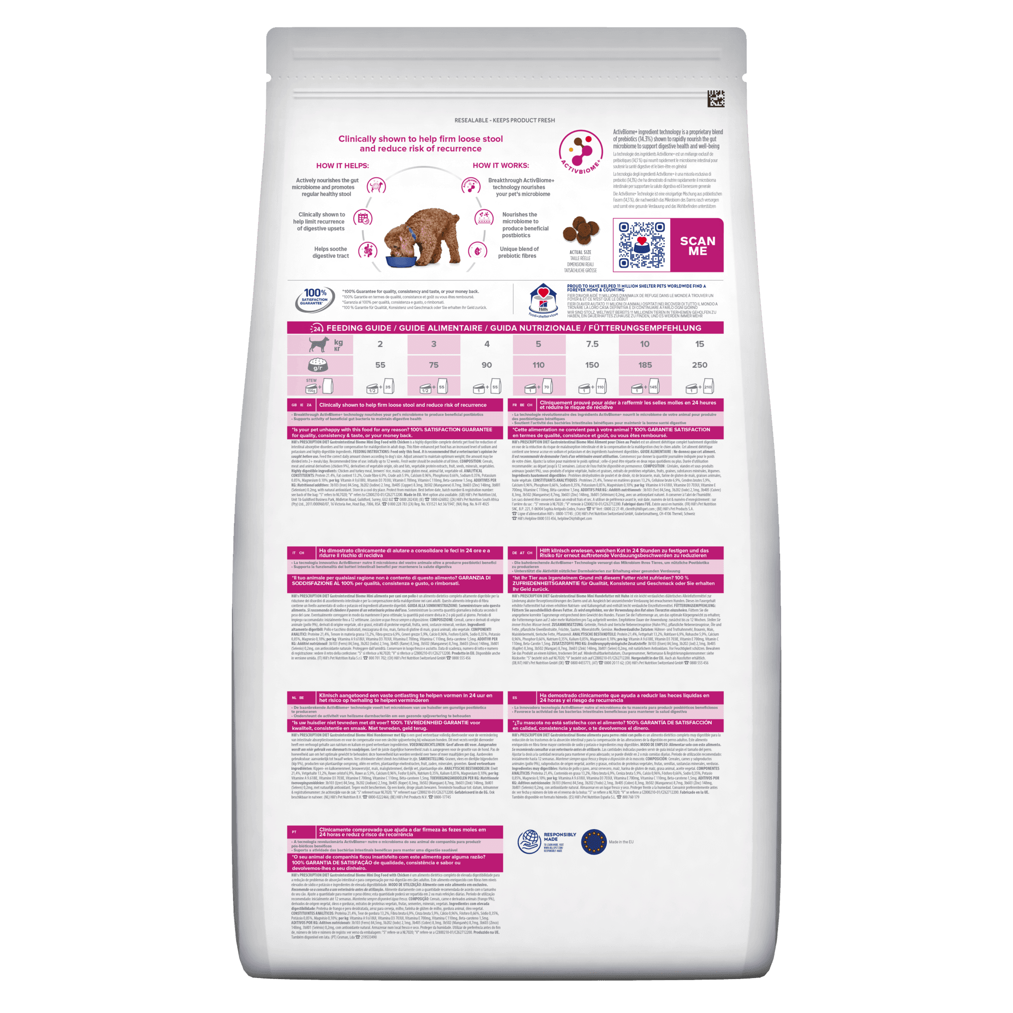 Hill's Prescription Diet Gastrointestinal Biome secco Cani Adulti Mini pollo - 2