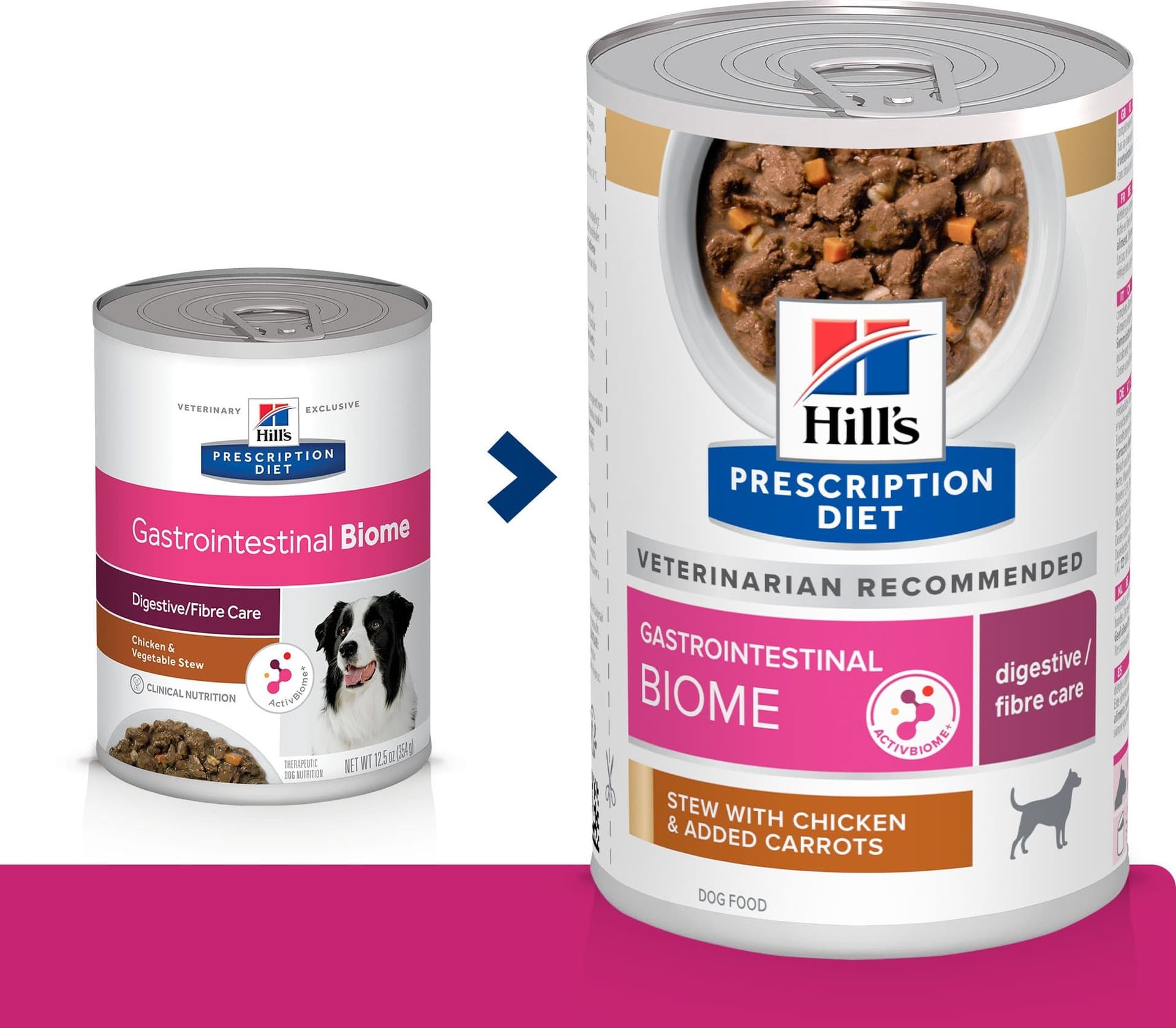 Hill's Prescription Diet Gastrointestinal Biome umido Cani Adulti pollo e verdure 354 gr - 3