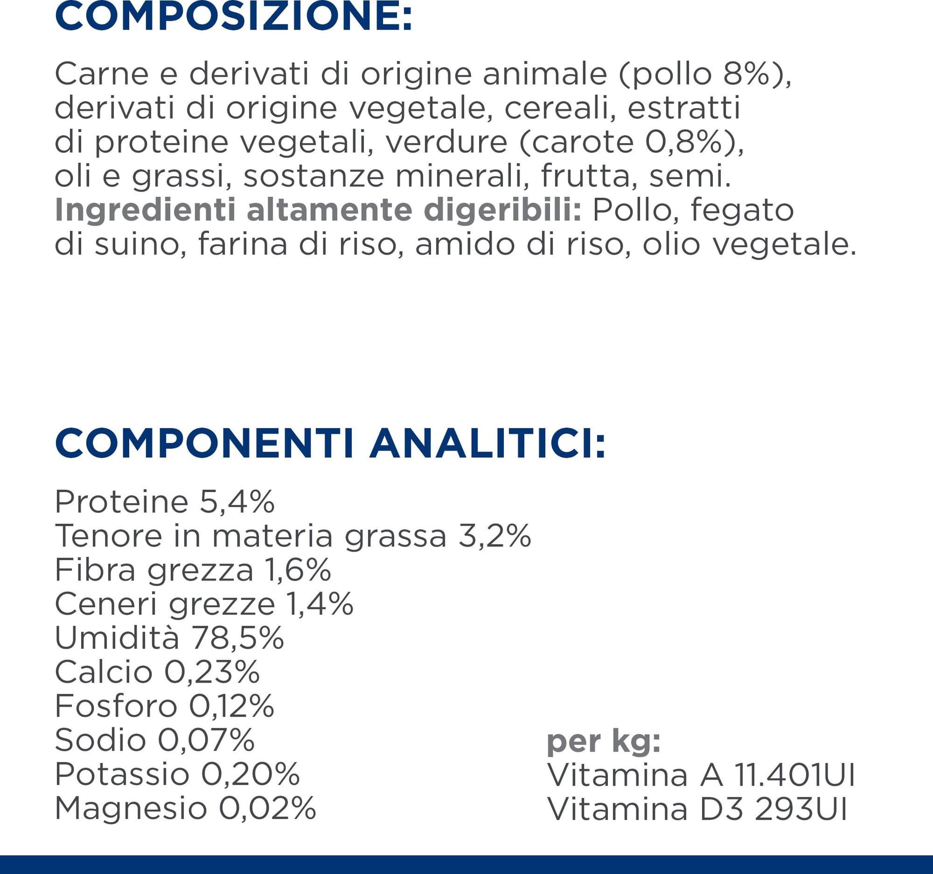 Hill's Prescription Diet Gastrointestinal Biome umido Cani Adulti pollo e verdure 354 gr - 5