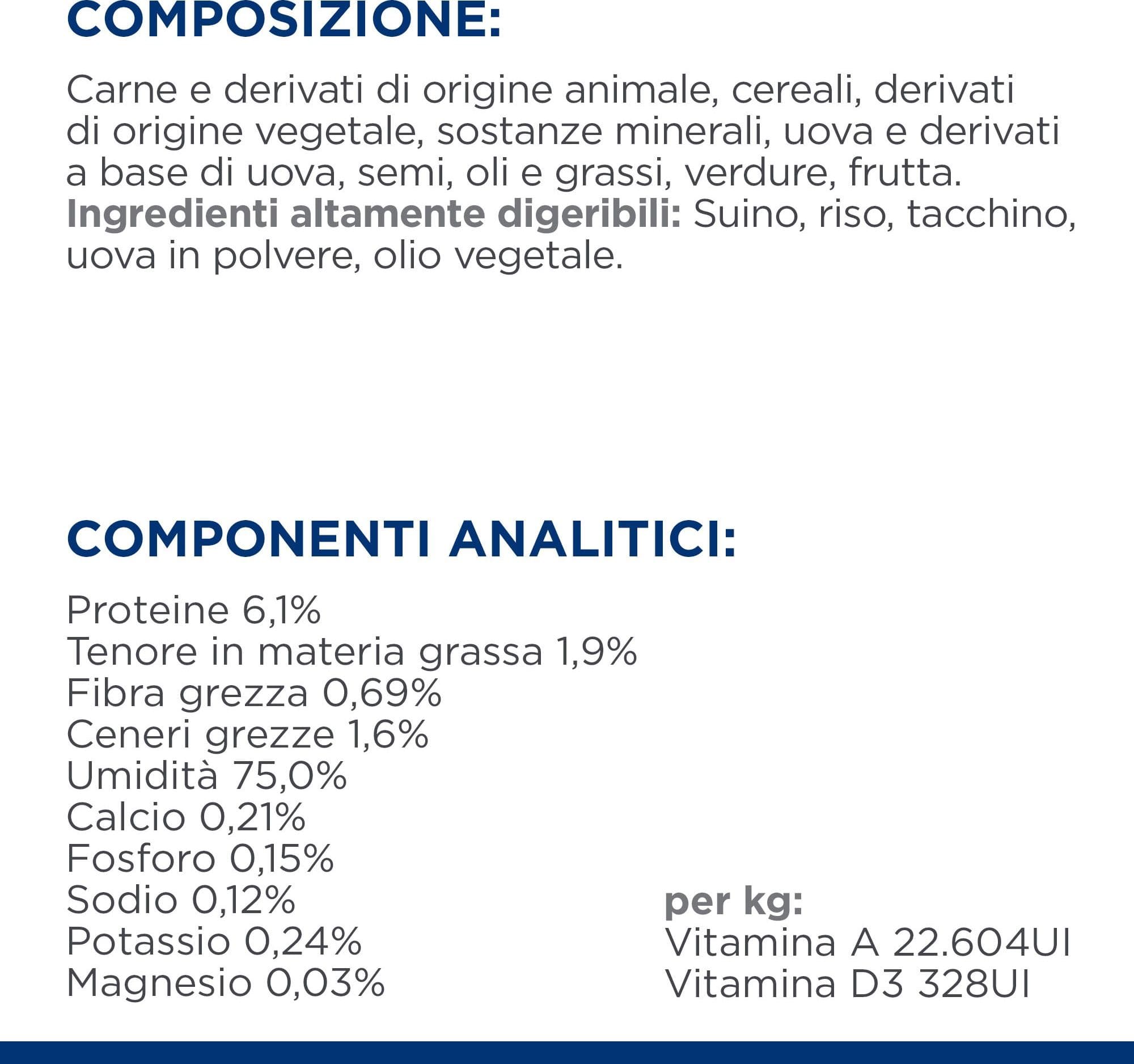 Hill's Prescription Diet Digestive Care Low Fat umido Cani Adulti 360 gr - 2