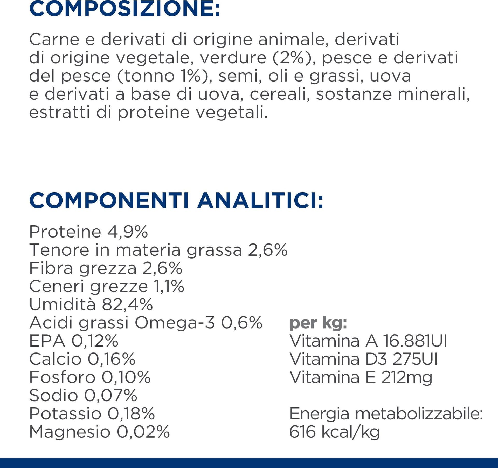 Hill's Prescription Diet Metabolic+Mobility umido Cani Adulti tonno e verdure 354 gr - 5