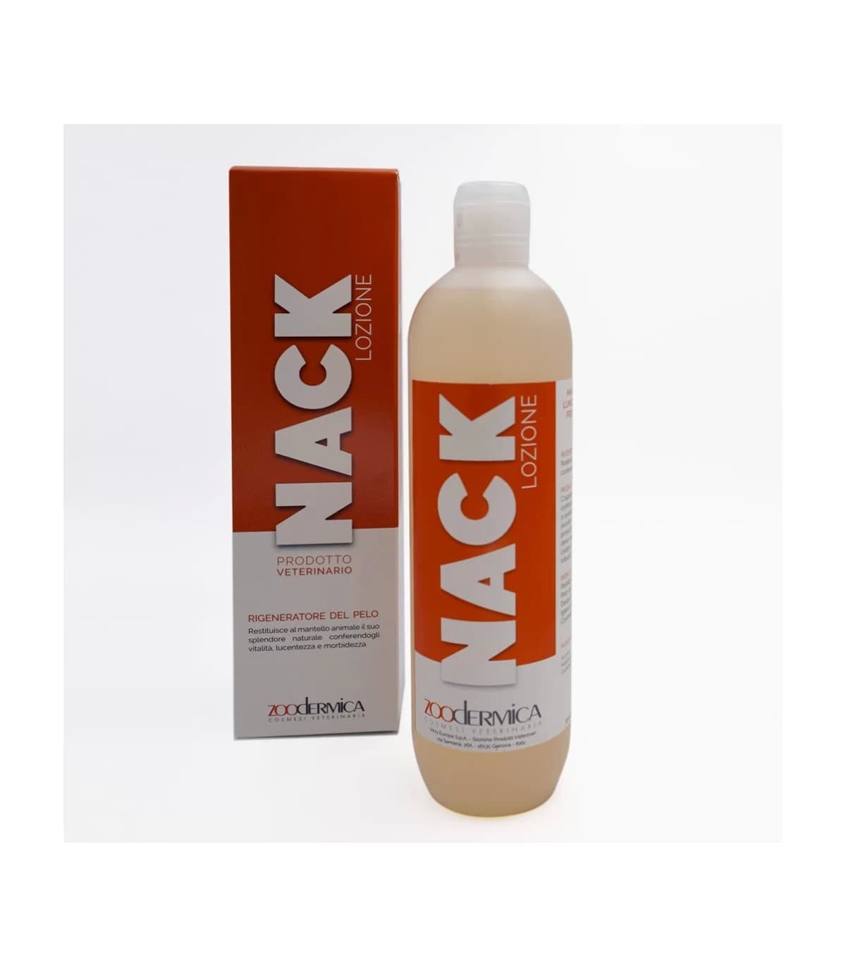Nack Lozione Rigenerante del Pelo Antiprurito per Cani 250ml Zoodermica