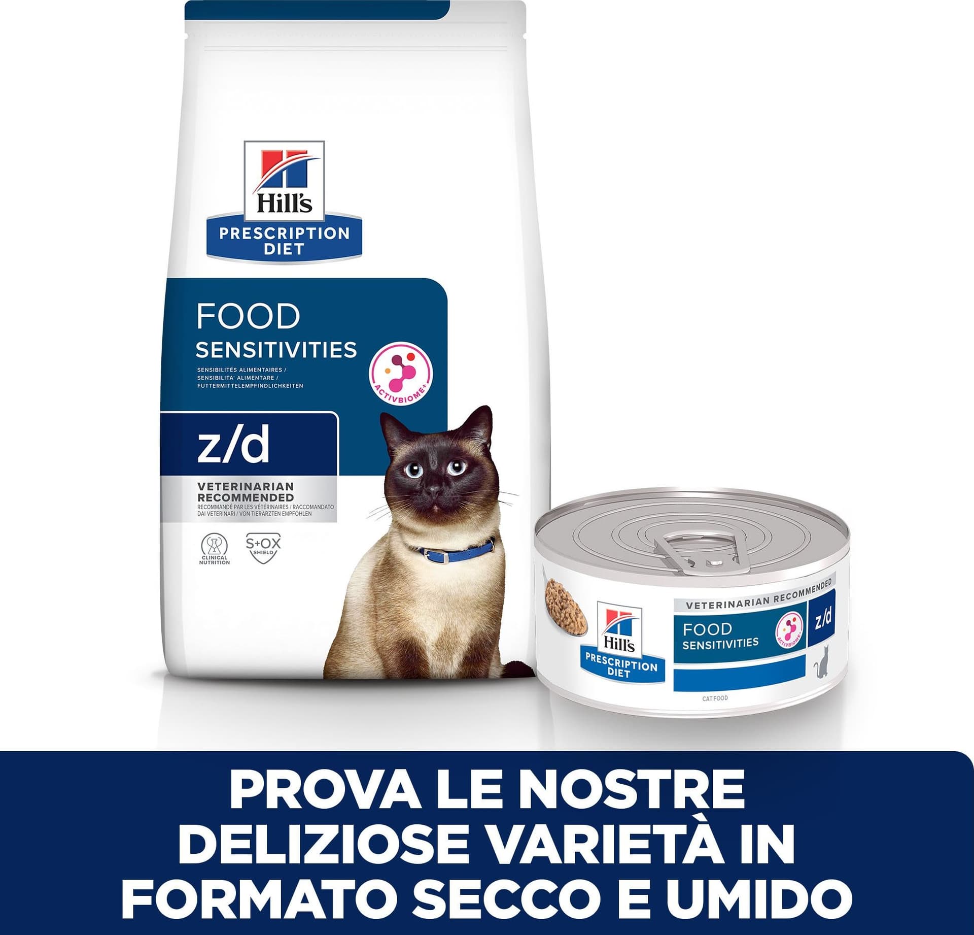 Hill's Prescription Diet z/d Food Sensitivities umido Gatti Adulti 156 gr - 6