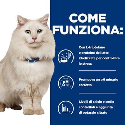 Hill's Prescription Diet Urinary Care C/D Multicare Stress spezzatino Pollo e Verdure umido Gatti Adulti 82 gr - 4