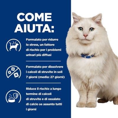 Hill's Prescription Diet Urinary Care C/D Multicare Stress spezzatino Pollo e Verdure umido Gatti Adulti 82 gr - 5