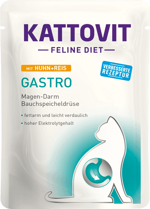 Kattovit Feline Diet Gastro Pollo Riso 85gr - 1