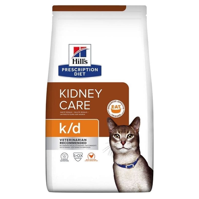 Hill's Prescription Diet Kidney Care secco Gatti Adulti pollo