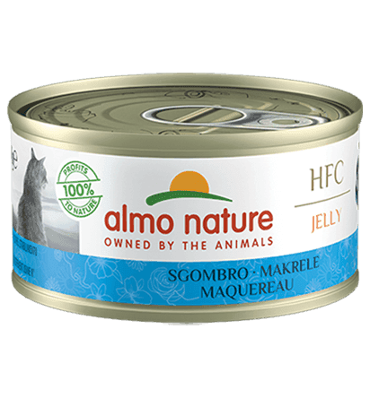 Almo Nature Scatoletta HFC Jelly gusto Sgombro per Gatti Adulti 70gr - 2