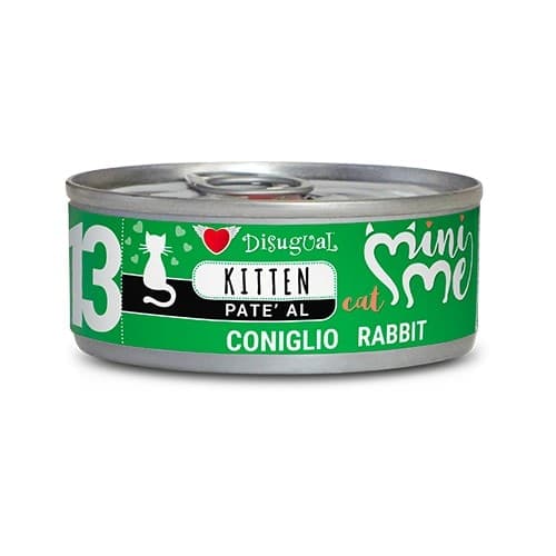 Mini Me 13 Patè Coniglio per Gatti Cuccioli Disugual 85gr