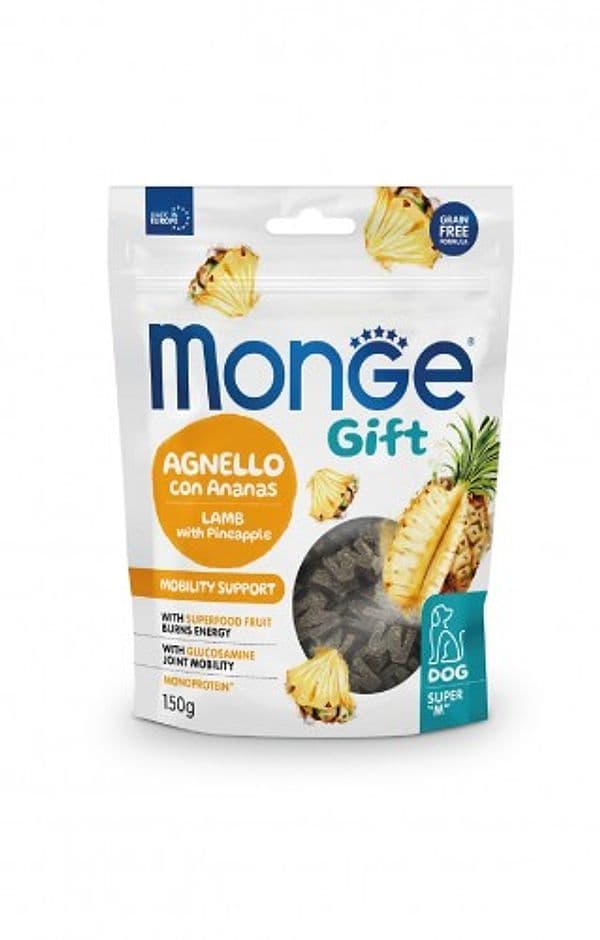 Monge Gift Mobility Support Dog Agnello con Ananas Super M 150gr