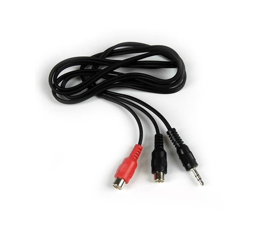 Cavo audio stereo Jack 3.5mm Maschio > 2 RCA Femmina