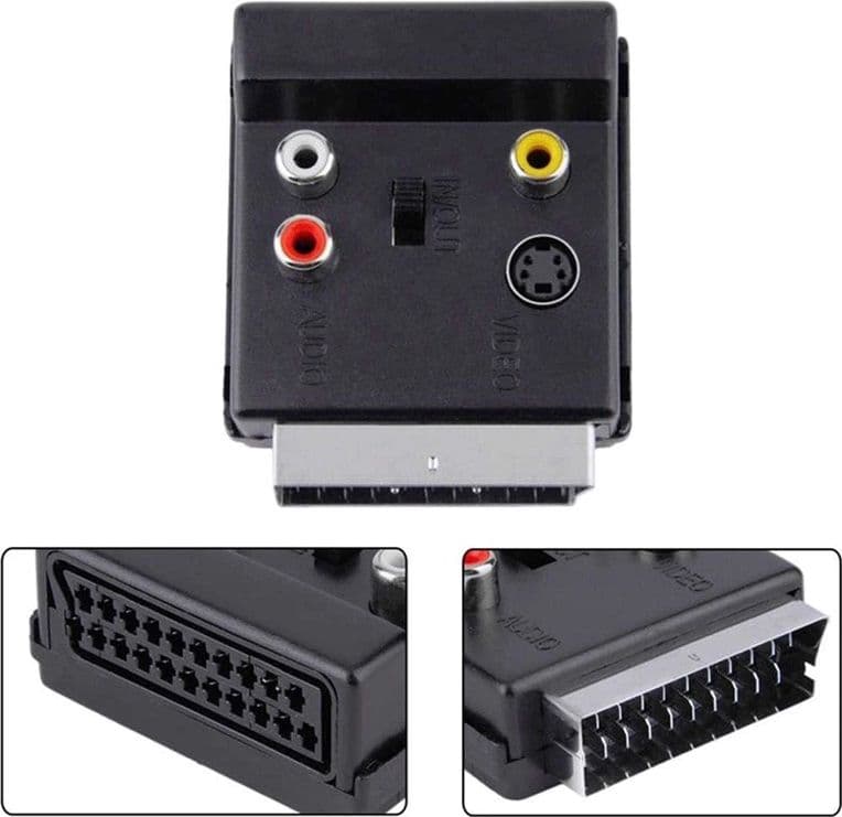 Adattatore S-VHS Scart