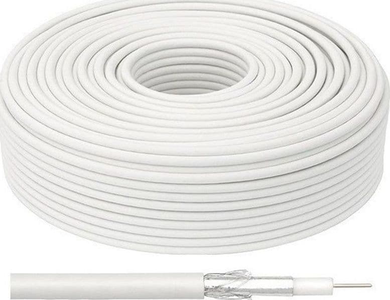 Matassa 100 mt. cavo Sat e Terrestre 0,49mm