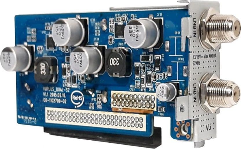 Tuner Dual DVB-S2 per Vu+ Uno / Ultimo / Duo 2 / Solo SE V2 / Ultimo 4K e altri - 2