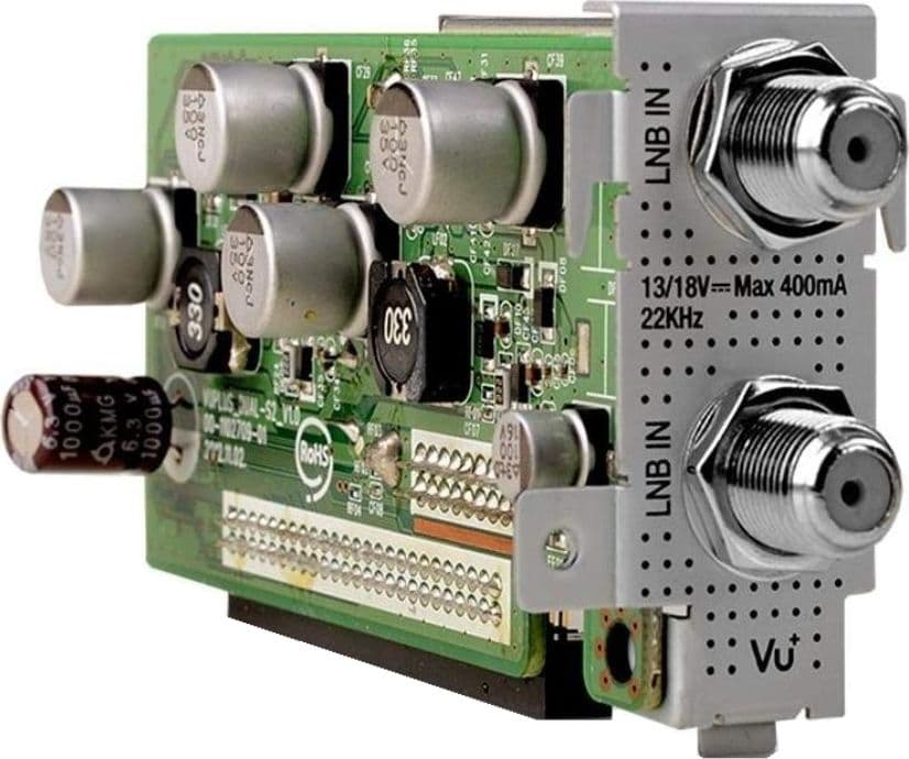 Tuner Dual DVB-S2 per VU+ Uno / Ultimo / Duo 2 - 2