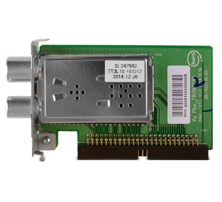 Tuner Dual DVB-T2/C per Vu+ Uno / Ultimo / Duo 2 / Solo SE V2 / Solo 4K / Ultimo 4K - 2