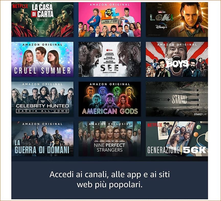 Fire TV Cube 4K con controllo vocale tramite Alexa e telecomando con comandi per la TV - 5