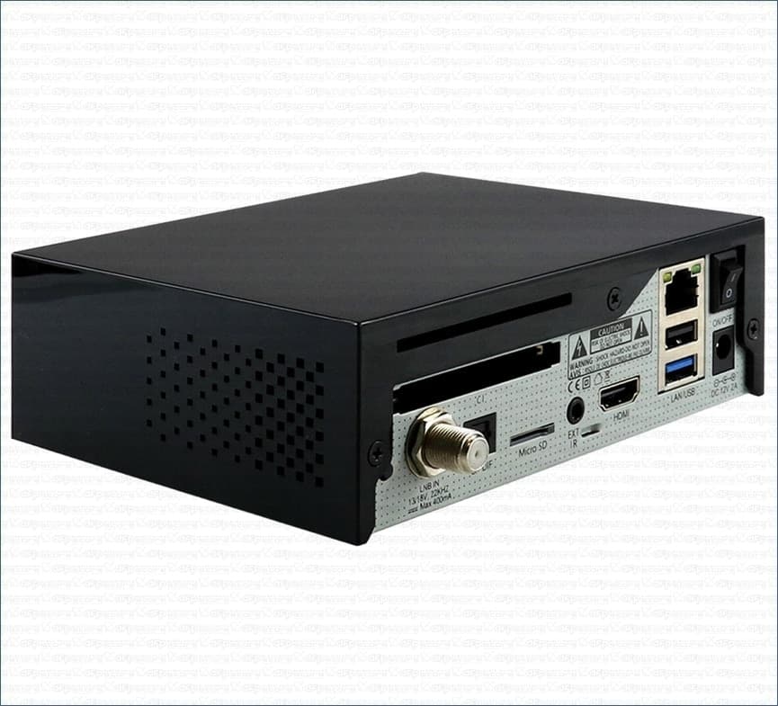 AB-COM Pulse 4K Mini DVB-S2X Multistream Linux Enigma2 con CAM Ci+ e Tessera Tivusat 4K ULTRA HD - 3