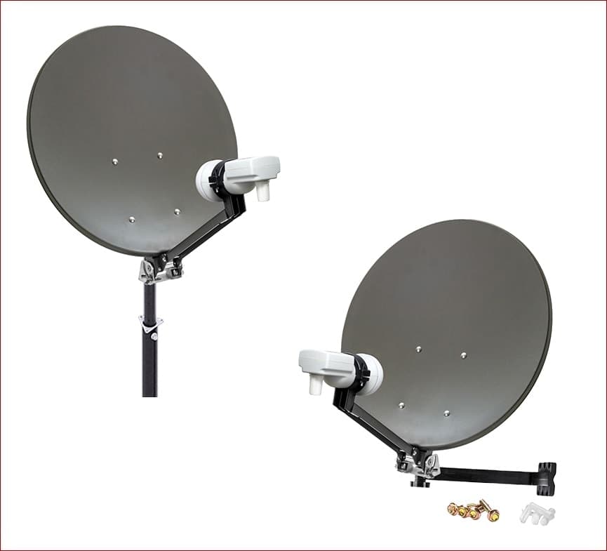 Kit Parabola da viaggio XORO MCA 38 HD con decoder XORO HRS 8830 DVB-S2 e Tessera Tivusat HD - 3