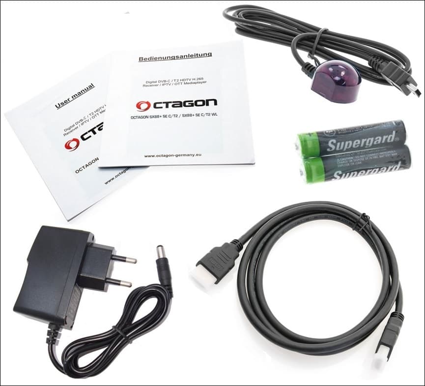 OCTAGON SX88+ SE WL C/T2 H.265 Terrestre DVB-T2/C Define OS e Wifi - 4