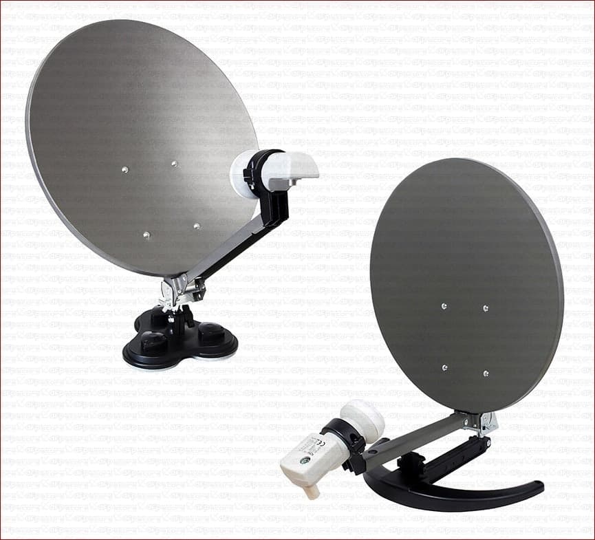 Kit Parabola da viaggio XORO MCA 38 HD con decoder EDISION PICCO S2 PRO Multistream per la ricezione in chiaro dei canali digitale terrestre via satellite - 6